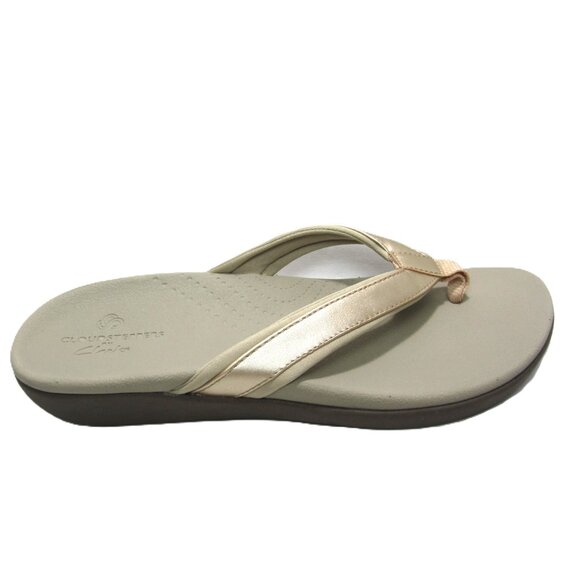 Clarks Gold Brio Sol Cloudstepper Sandals (size 8) - Picture 4 of 6